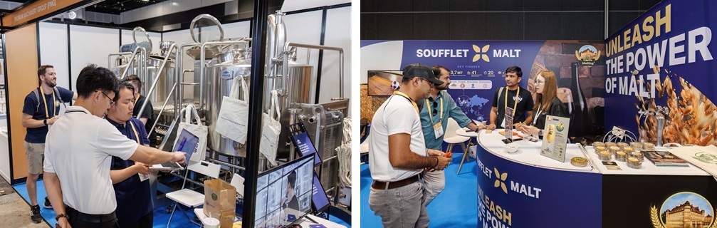 Scenes from the Brew Asia Trade Fair
